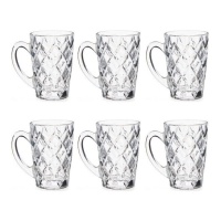 Tasse à café de 110 ml en forme de diamant - 6 unités