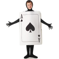 Costume de carte de poker As de Pique pour enfants