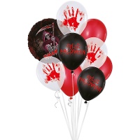 Bouquet de Joyeux Halloween avec la Mort - 9 unités