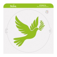 Stencil de colombe de 25 cm - Décore