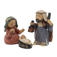 Figurines de la Nativité - 3 pièces