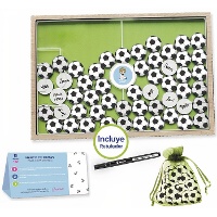 Cadre à signatures pour Première Communion - football