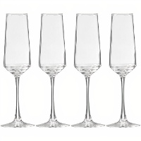 Flûte à cava 220 ml - lot de 4