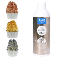 Spray comestible effet lustre de 400 ml - PME