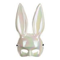 Masque de lapin iridescent