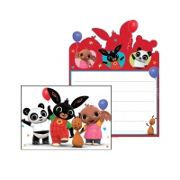 Invitations de Bing - 8 unités