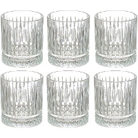 Lot de 6 verres à whisky - 330 ml
