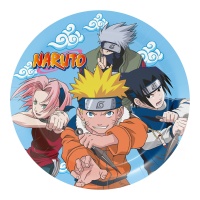 Assiettes Naruto de 23 cm - 6 pièces