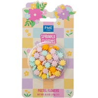 Sprinkles de fleurs pastel de 25 gr - PME