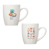 Tasse de 350 ml Coffee House assortie - 1 unité