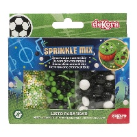 Sprinkle Mix thème football - kit 70 g - Dekora