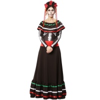 Déguisement de catrina pour femme