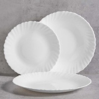 Service de table rond classique - 12 pièces