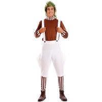 Costume de lutin Oompa loompa pour homme