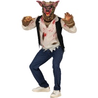 Déguisement de loup-garou assassin pour homme