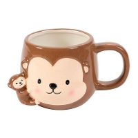 Tasse de 4000 ml en forme de Singe