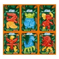 Bonbons gélifiés en forme d'animaux de la jungle - Jungle Jelly Vidal - 6 unités