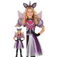 Déguisement de licorne sombre pour fille