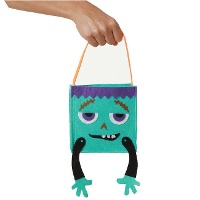 Sac de Monstre d'Halloween de 25 x 15 cm