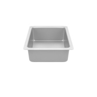 Moule carré en aluminium de 15 x 15 x 7,5 cm - Décorer