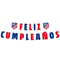 Guirlande Atlético de Madrid « Joyeux anniversaire »