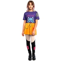 Costume de chanteuse K-Pop mauve pour femme - DISPONIBLE JANVIER 2026