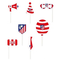 Kit photobooth Atlético de Madrid - 12 pièces