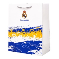 Sac cadeau de 23 x 18 x 10 cm du Real Madrid