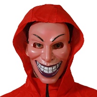 Masque de peintre sinistre