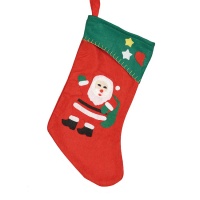Chaussette de Père Noël de 40 cm
