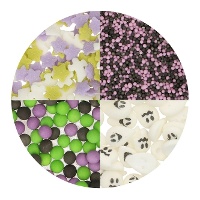 Kit de décorations de Mix Terreur d'Halloween de 110 gr - Wilton