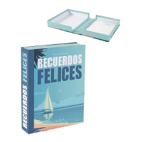 Album de photos de souvenirs heureux en format livre vertical - 1 unité