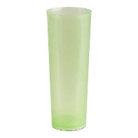 Gobelets en plastique coloré de 300 ml - 6 unités