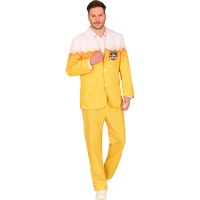 Costume de cruche de bière pour homme