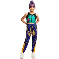 Déguisement de chanteuse K-Pop bleu pour fille - DISPONIBLE JANVIER 2026