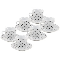 Tasse de 90 ml de café Pois - 6 services