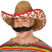 Chapeau mexicain de 50 cm avec dessin