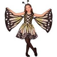 Déguisement de papillon vert pour fille