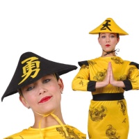 Chapeau chinois assorti - 1 unité