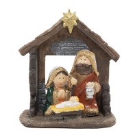 Figurine de la Nativité de la crèche en résine de 10,3 cm