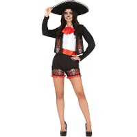 Costume de Catrina mariachi pour femme