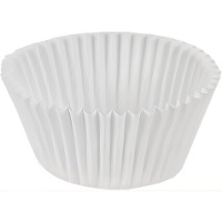 Caissettes pour cupcakes de 4,8 cm blanches - Best Products - 60 unités