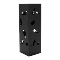 Porte-parapluie de 49 cm avec motif Chats Noirs