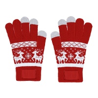 Gant tactile de Noël