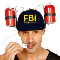 Casque à boisson de policier
