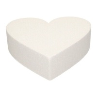 Coeur en liège de 25 x 7 x 7 cm