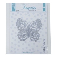 Pochoir de papillon de 9,3 x 8,2 cm - Artis decor