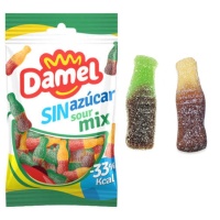 Bouteille de cola assortie sans sucre - Damel - 90 gr