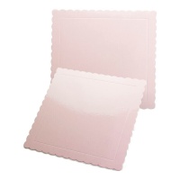 Support pour gâteau de 30 x 30 x 0,3 cm couleurs - 1 unité
