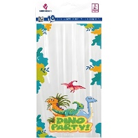 Sachets à friandises Dino Party de 29 x 13 cm - 10 unités